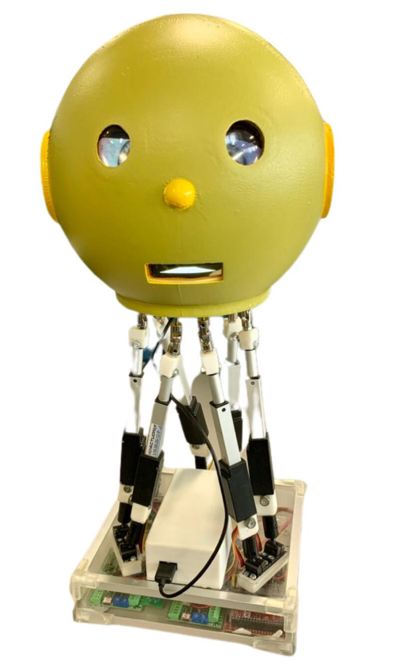 Non-humanoid Robot Prototype Emotional Expressive Robot Prototype